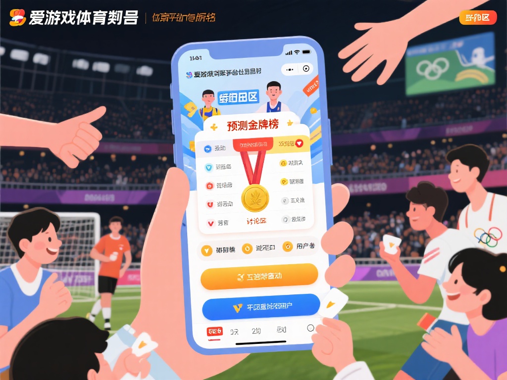 体育的魅力在于它的互动性，而爱游戏体育栏目深谙这一