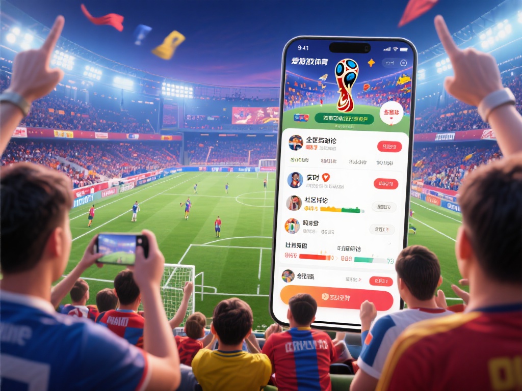 世界杯的魅力在于它的互动性，而爱游戏体育深谙这一点