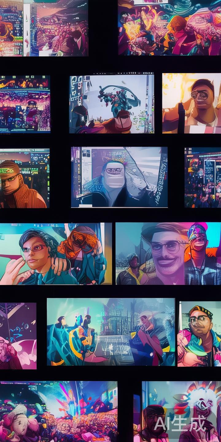 在个性化方面，显著的特点是群体成员喜欢通过虚拟头像