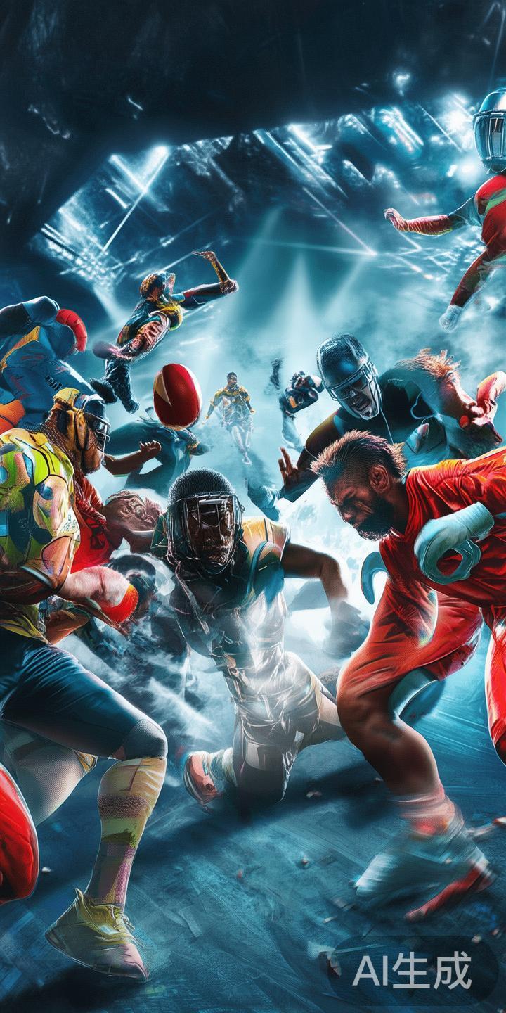 “为爱冲锋体育游戏”强调的是在激烈的对抗中，展现出